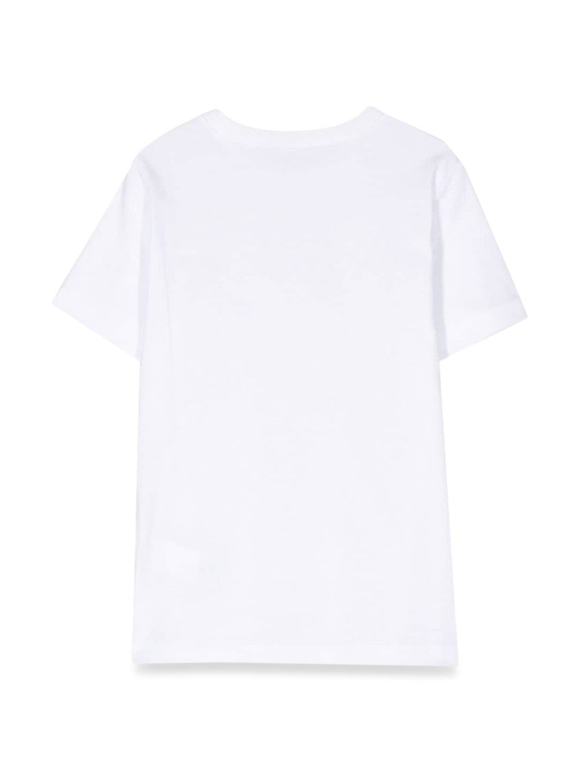 Girls White Graphic T-Shirt 2
