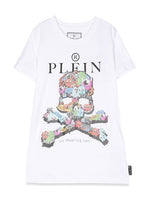 Boys White Graphic T-Shirt 1