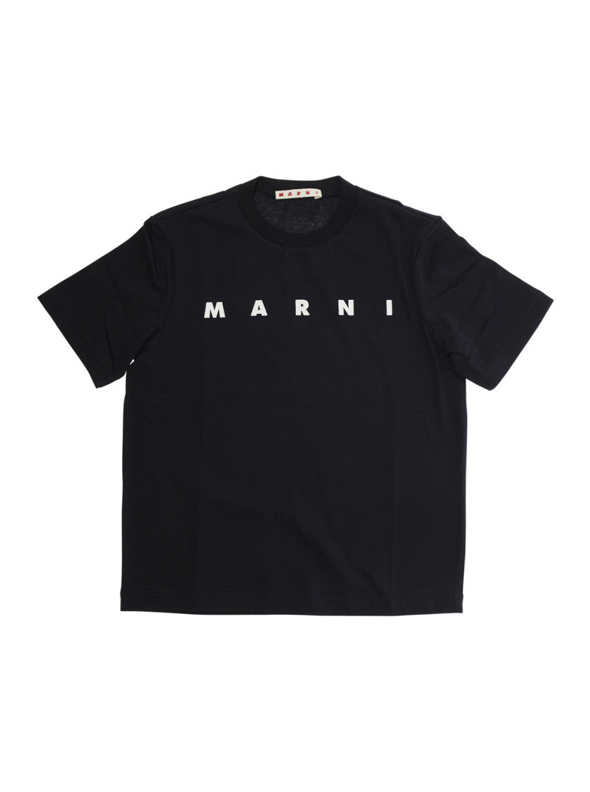 Girls Black Logo T-Shirt 1