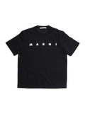 Girls Black Logo T-Shirt 1
