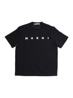 Girls Black Logo T-Shirt 1