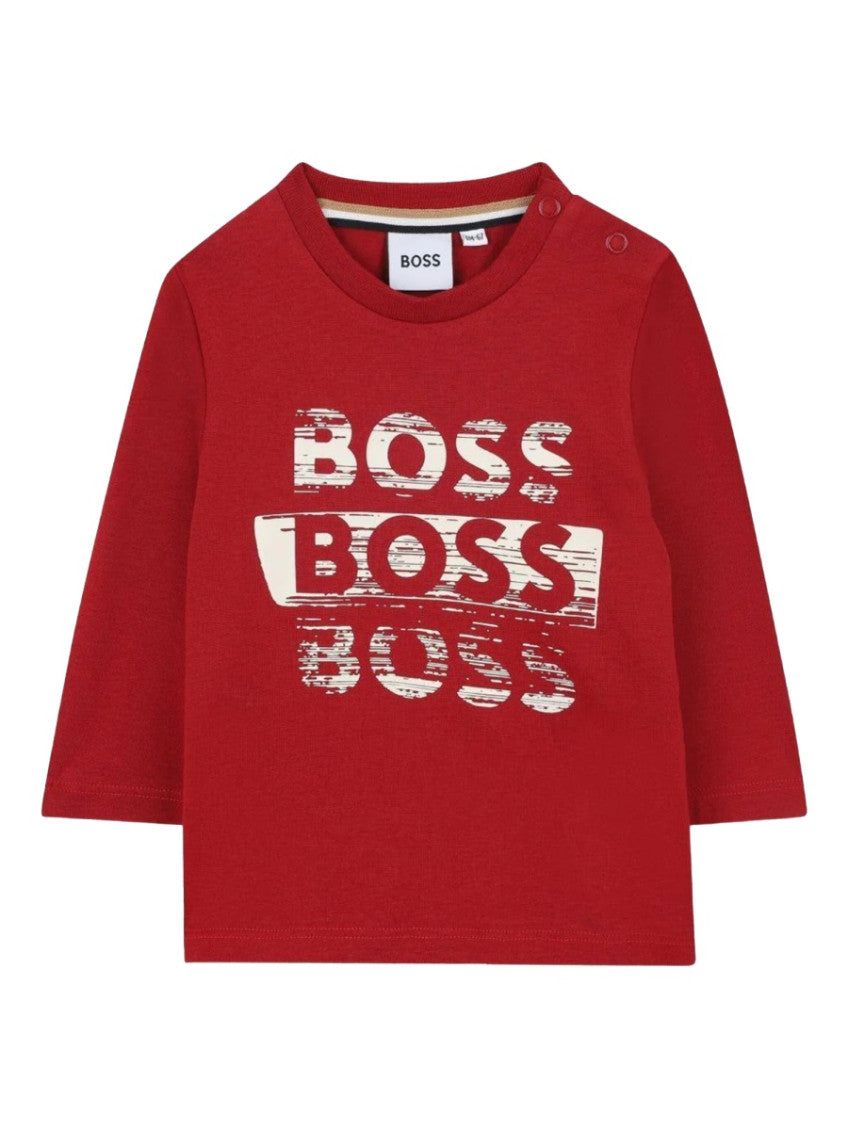 Boys Red Logo T-Shirt 1