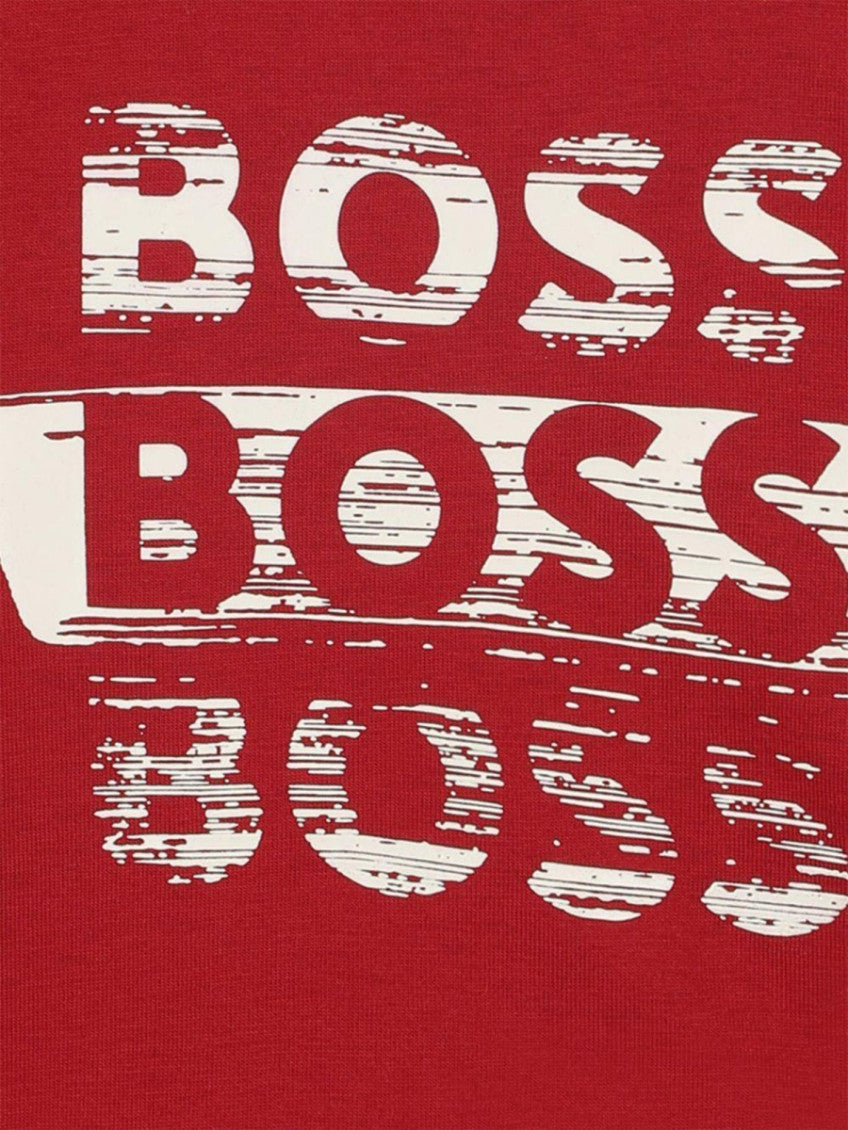 Boys Red Logo T-Shirt 3