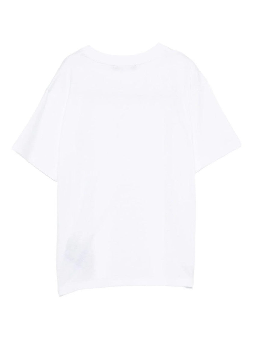 Kids White Logo T-Shirt 2
