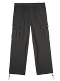 Black Relaxed Cargo Trousers 1