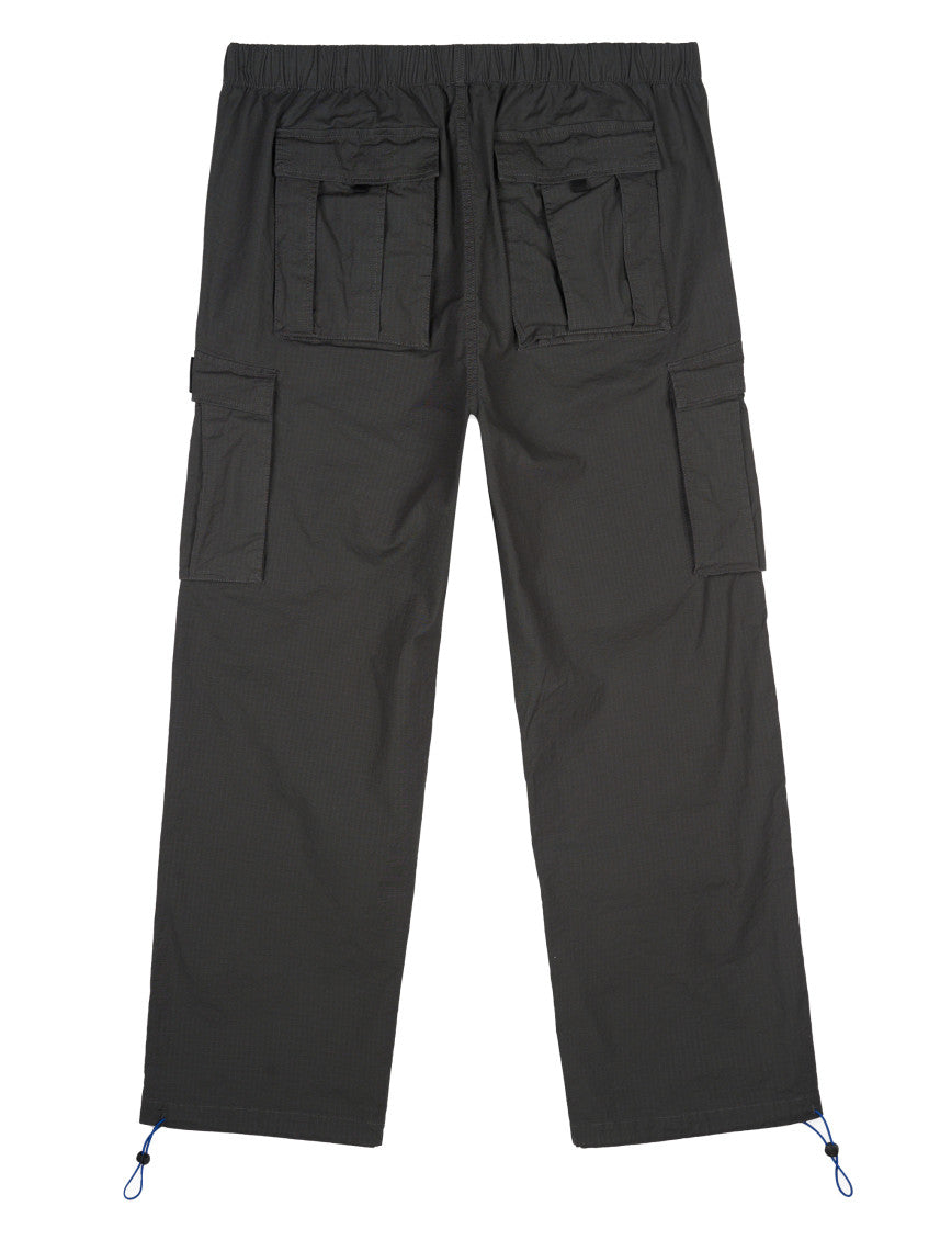 Black Relaxed Cargo Trousers 2