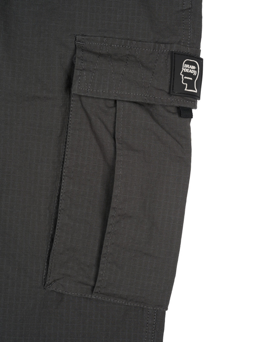 Black Relaxed Cargo Trousers 3