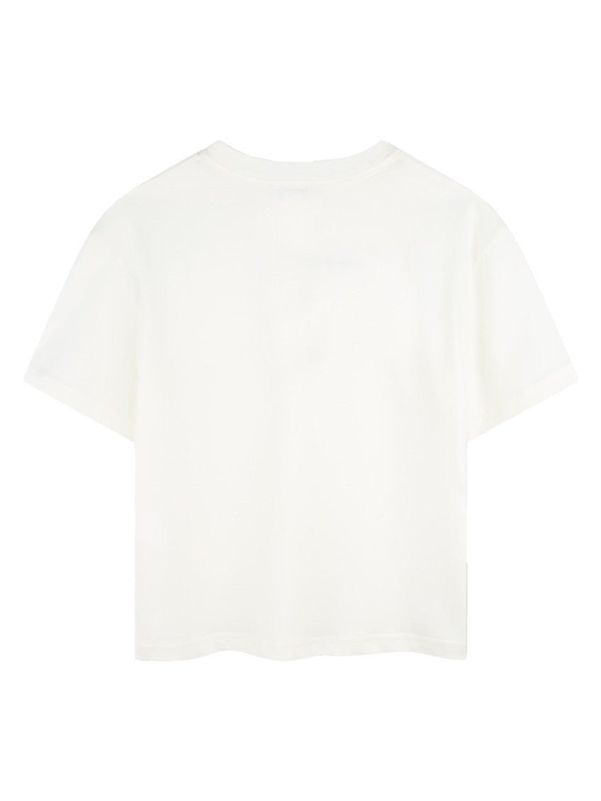 Kids White Logo T-Shirt 2