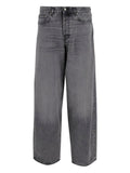 Grey Loose High Rise Jeans 1