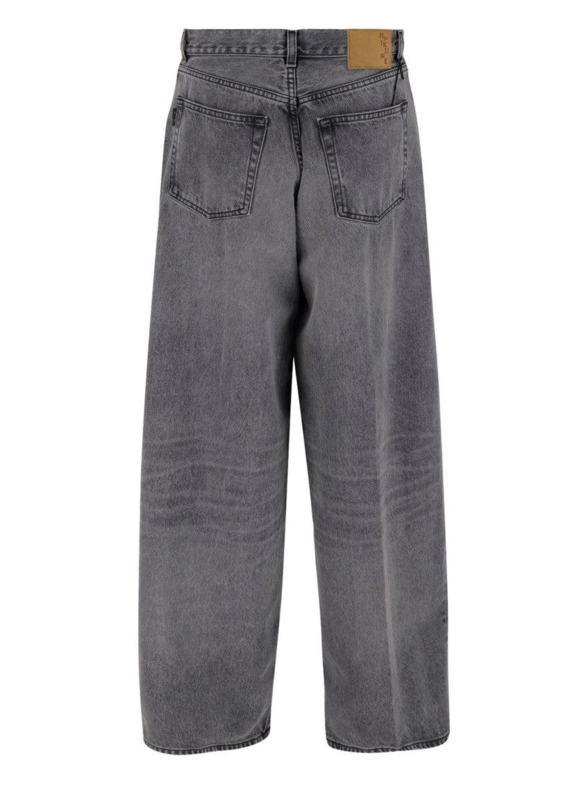 Grey Loose High Rise Jeans 2