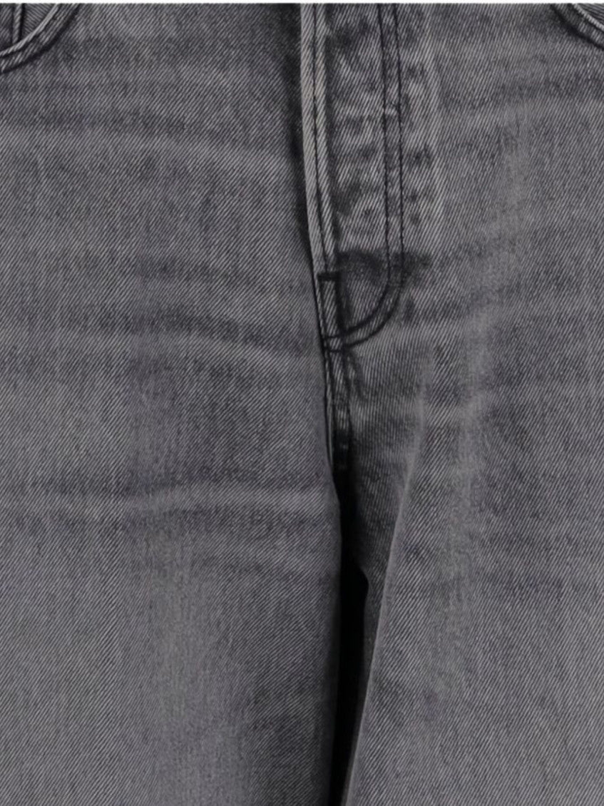 Grey Loose High Rise Jeans 3
