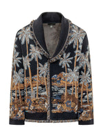 Multicolor Jacquard Cardigan 1