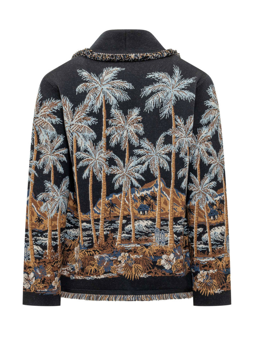 Multicolor Jacquard Cardigan 3