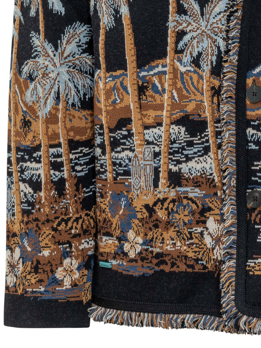 Multicolor Jacquard Cardigan 4
