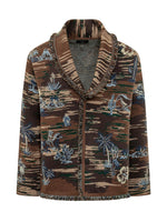 Multicolor Shawl Neck Cardigan 1