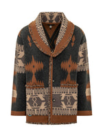 Multicolor Jacquard Cardigan 1