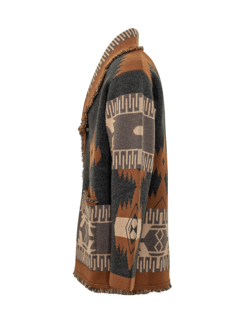 Multicolor Jacquard Cardigan 3