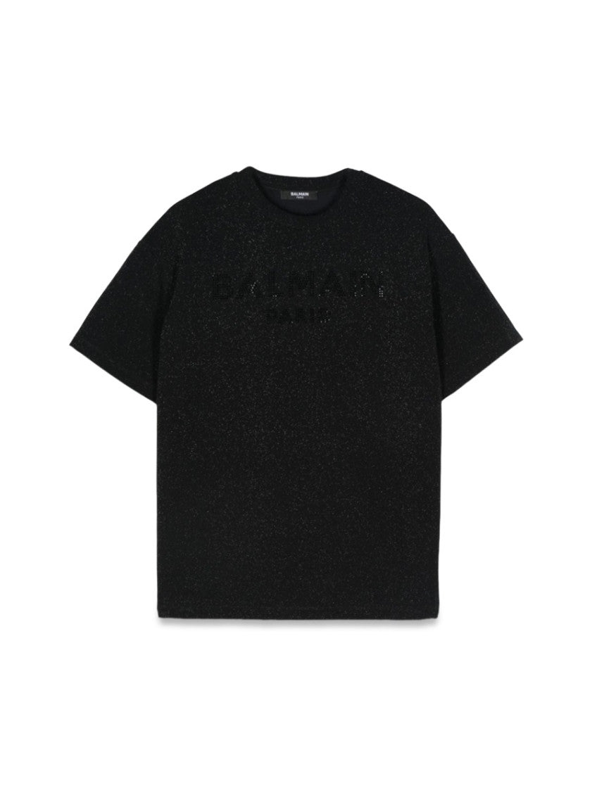 Boys Black Logo T-Shirt 1