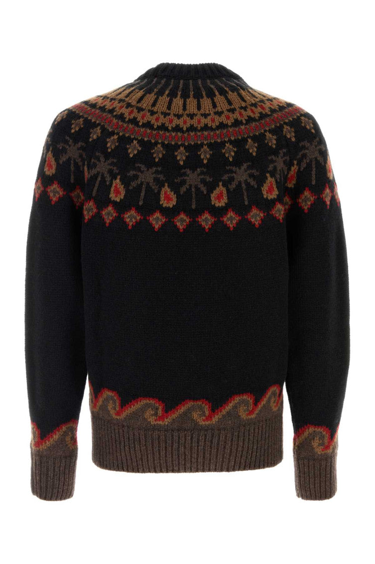 Black Crew Neck Sweater 2