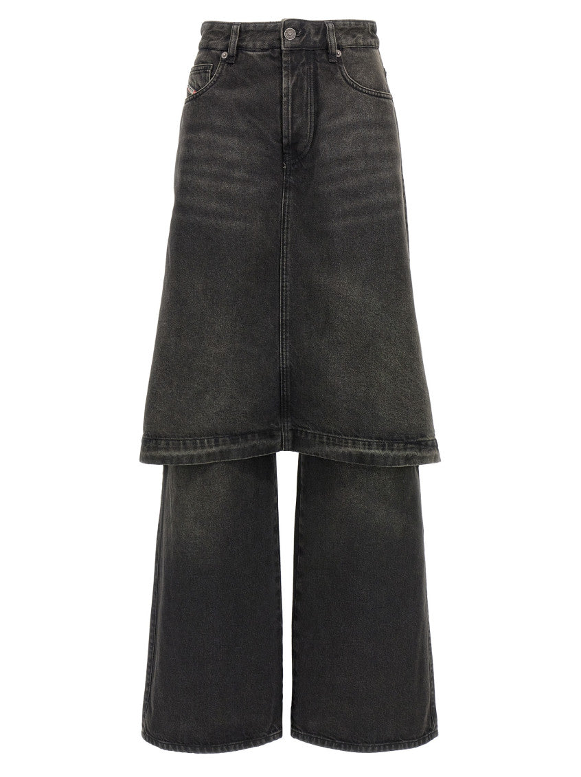Black Wide Leg Jeans 1