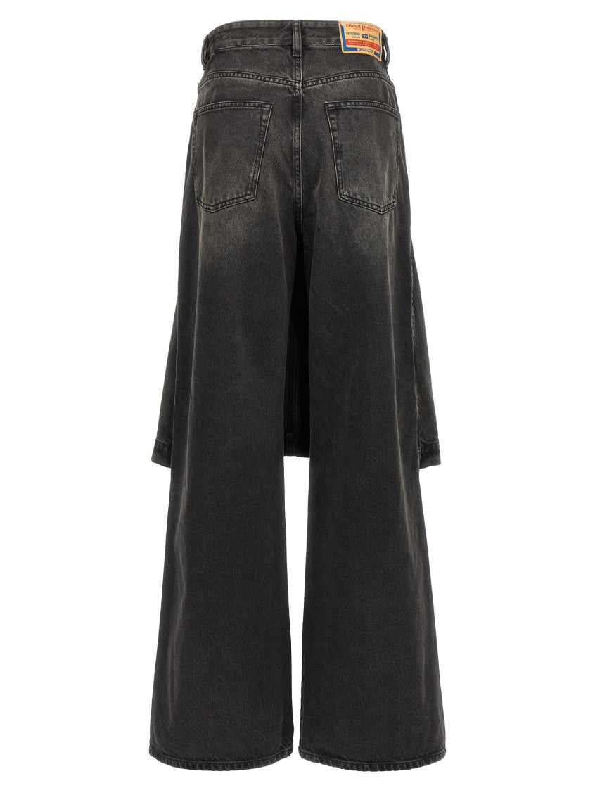 Black Wide Leg Jeans 2