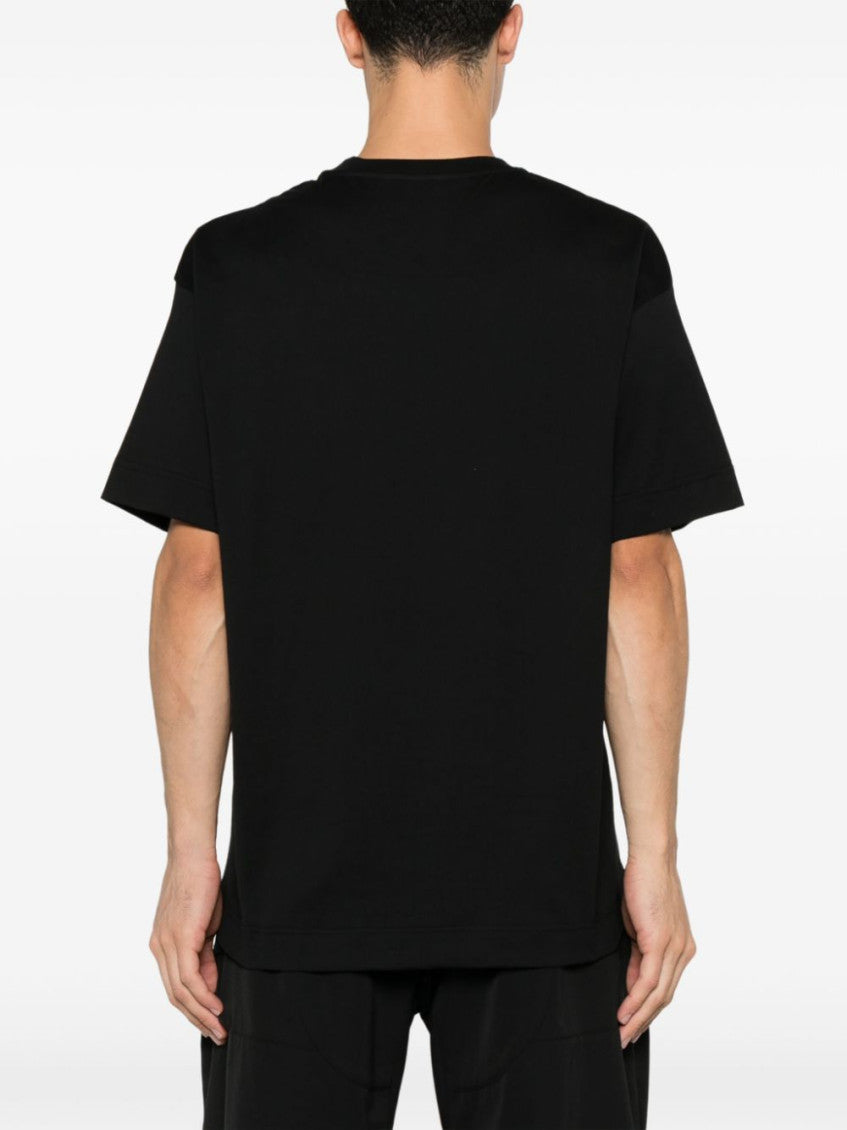 Black cotton t-shirt  3