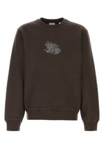 Brown Graphic-print Sweatshirt 1