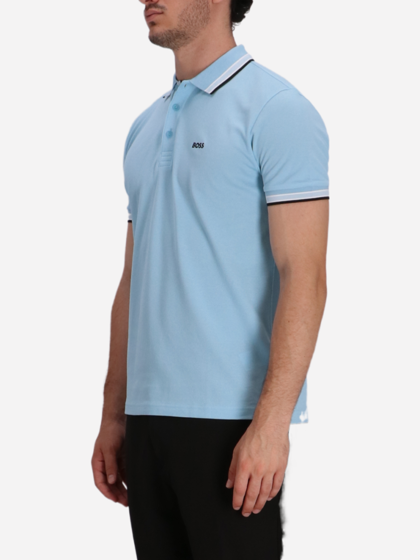 Blue Regular Fit Logo Polo 4