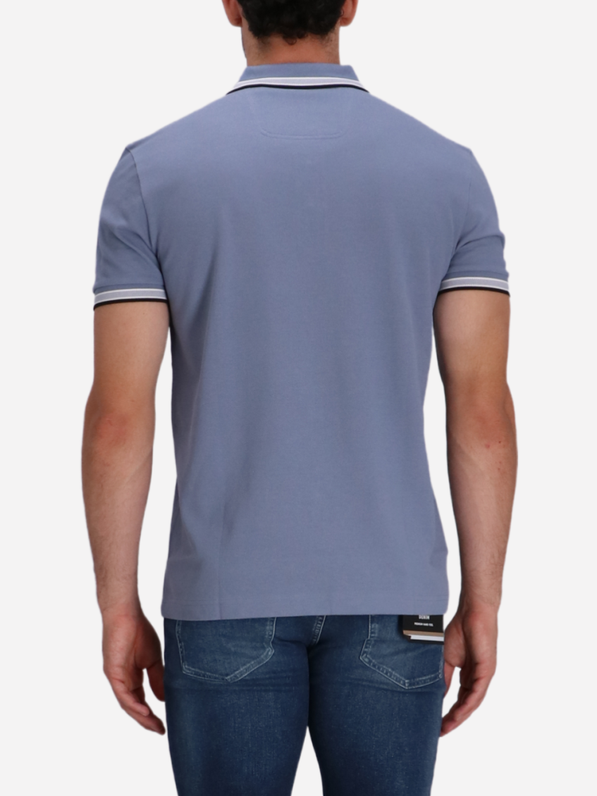 Blue Regular Fit Logo Polo 5
