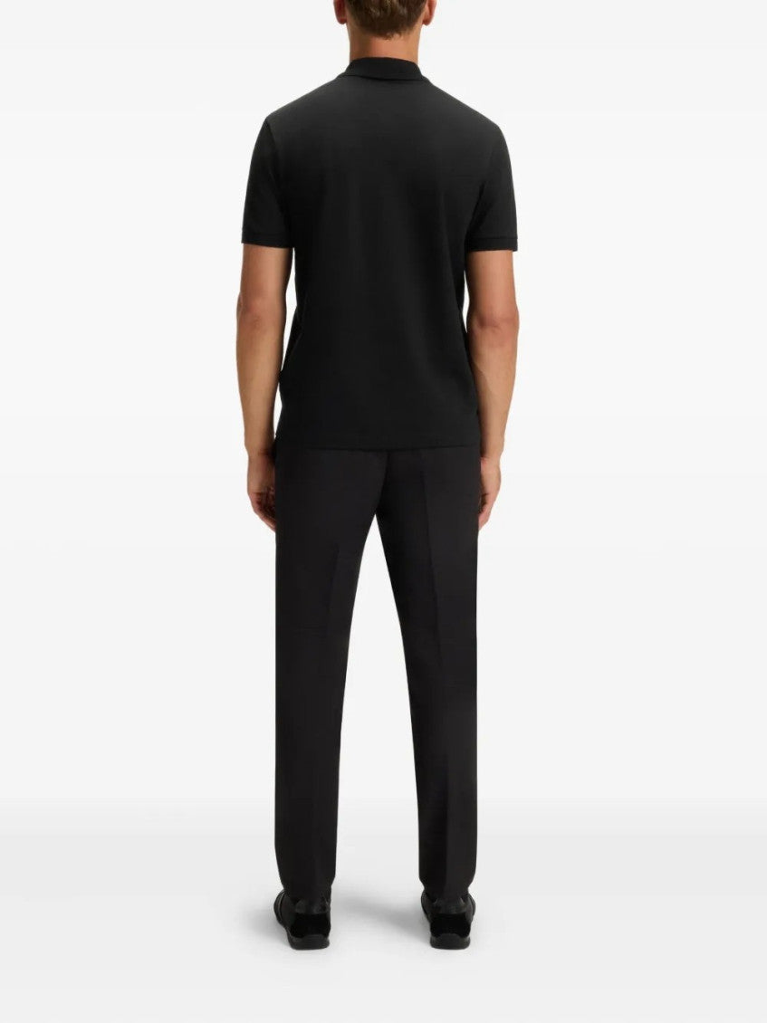Black Logo Regular Fit Polo 5