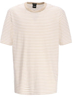 Beige Crew-neck T-shirt 1
