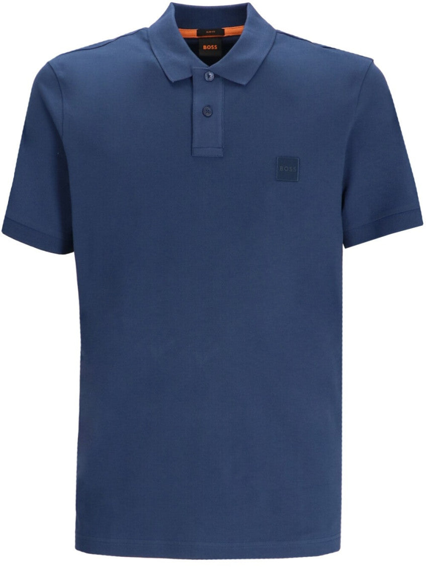 Blue Logo Polo 1