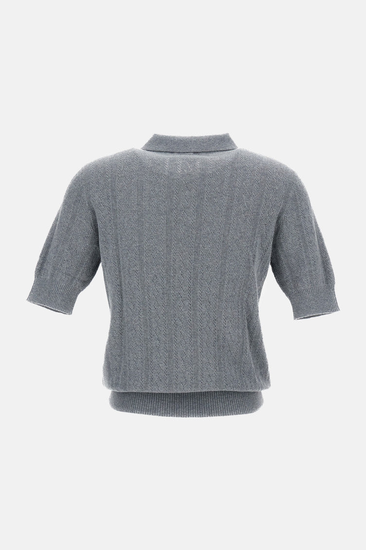 Grey Polo Sweater 2