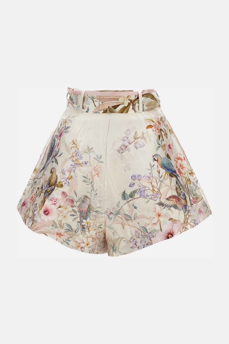 Beige Printed Short 2