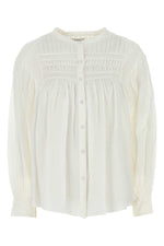 White cotton Plalia blouse 1