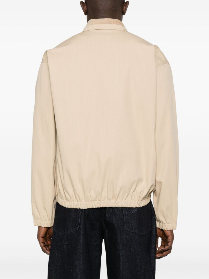 Beige Zip-up Jacket 2