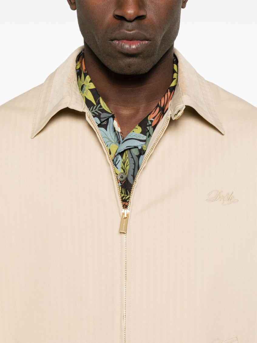 Beige Zip-up Jacket 4