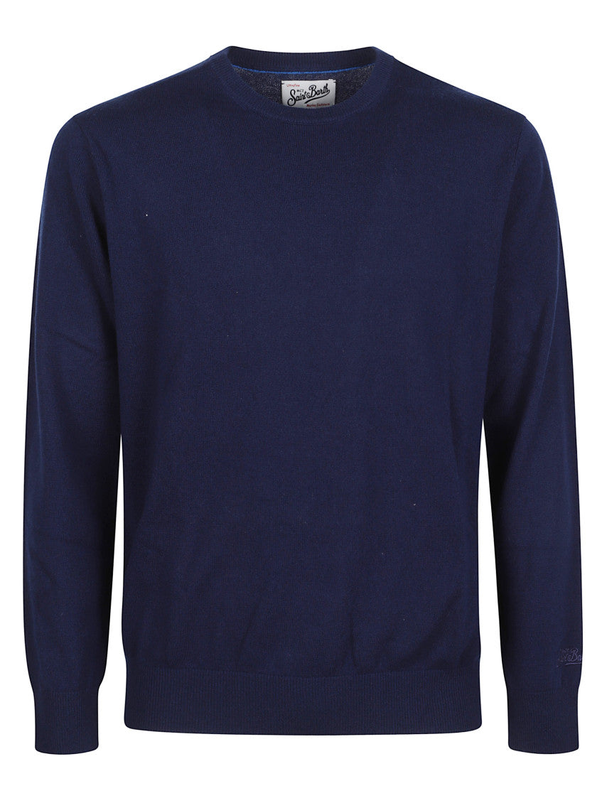 Dark Blue Crewneck Sweater 1