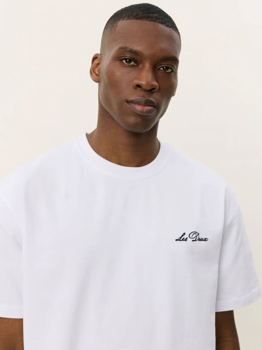 White Crew Neck T-shirt 3