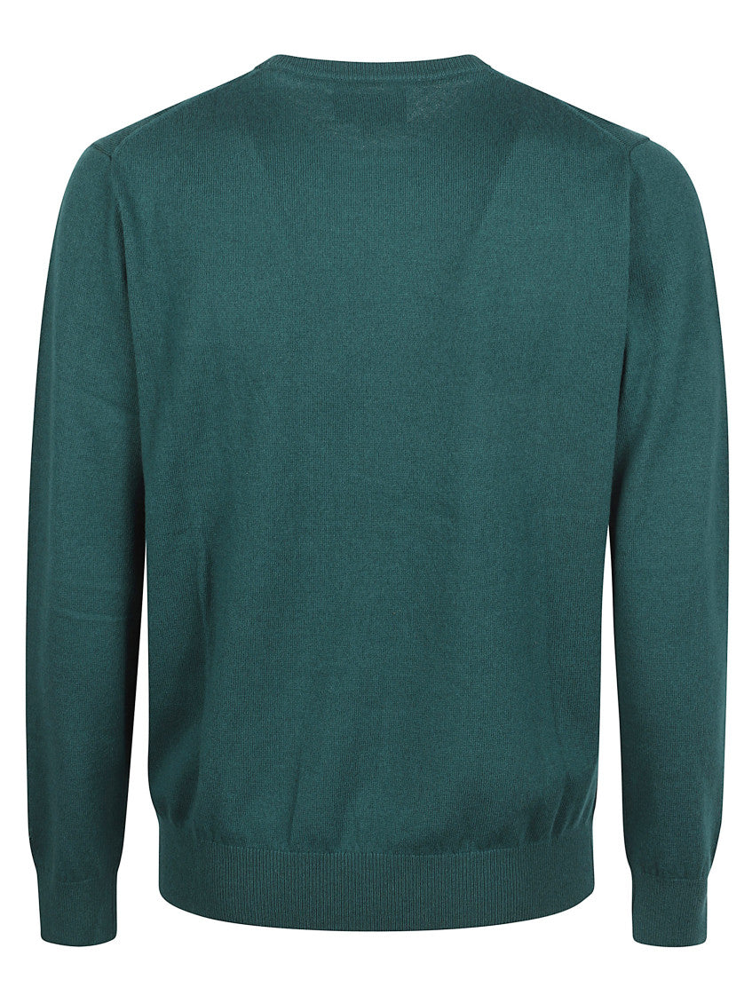 Green Crewneck Sweater 2