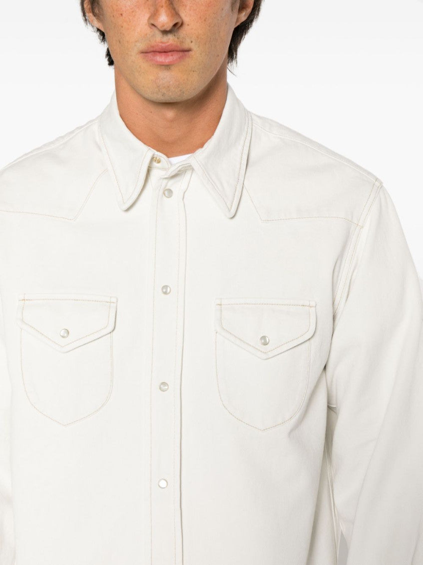 White Cotton Shirt 4