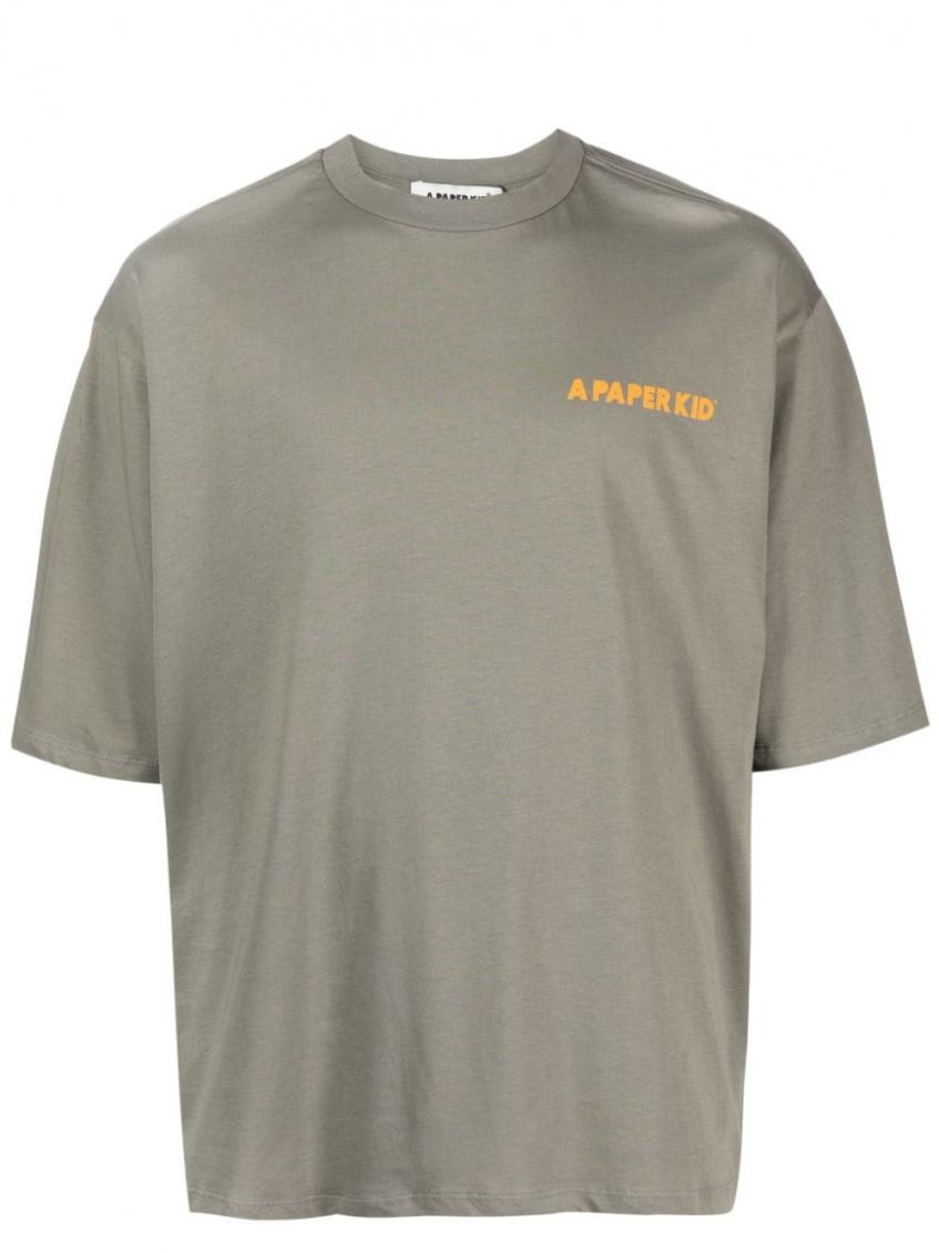 Olive Olive Logo Detail T-Shirt 1