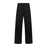 Black Black Logo Pants 1