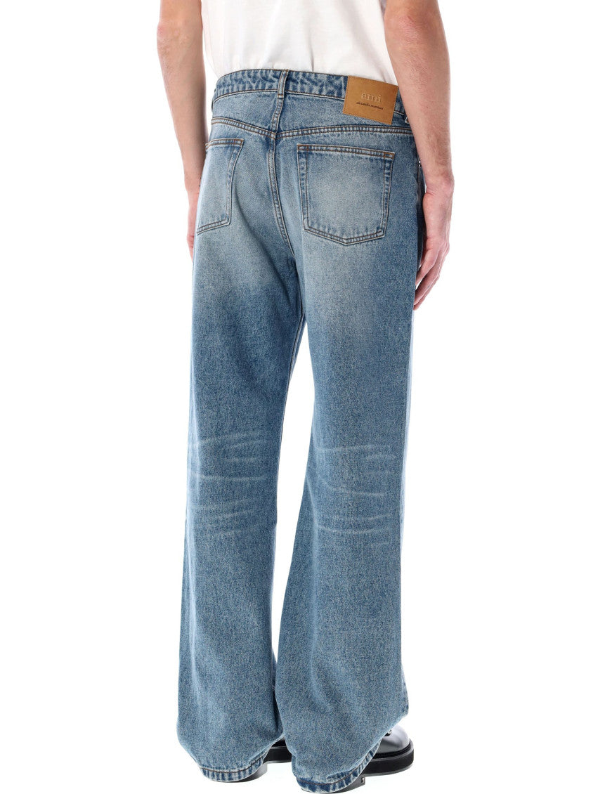 Blue Large Fit Jeans 2