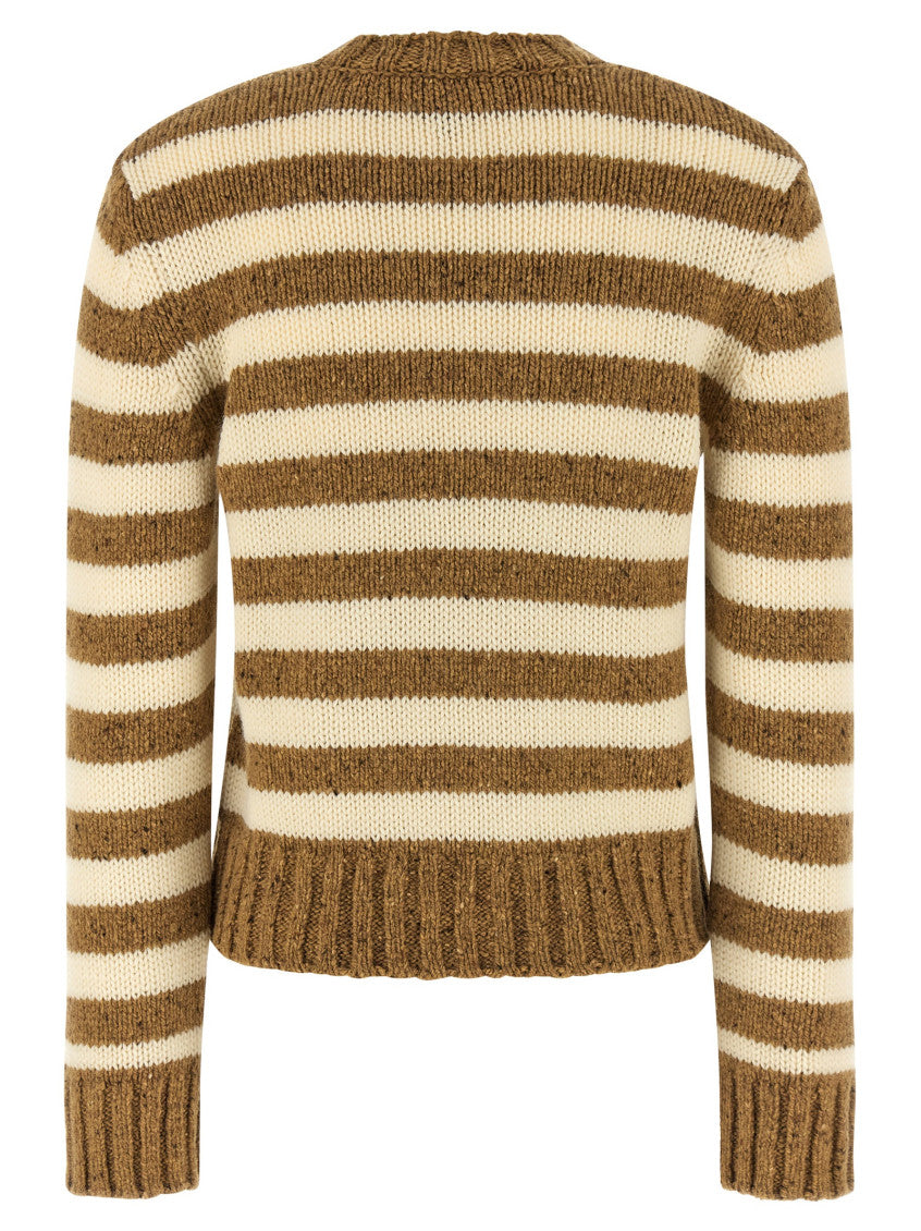 Brown Striped sweater 2