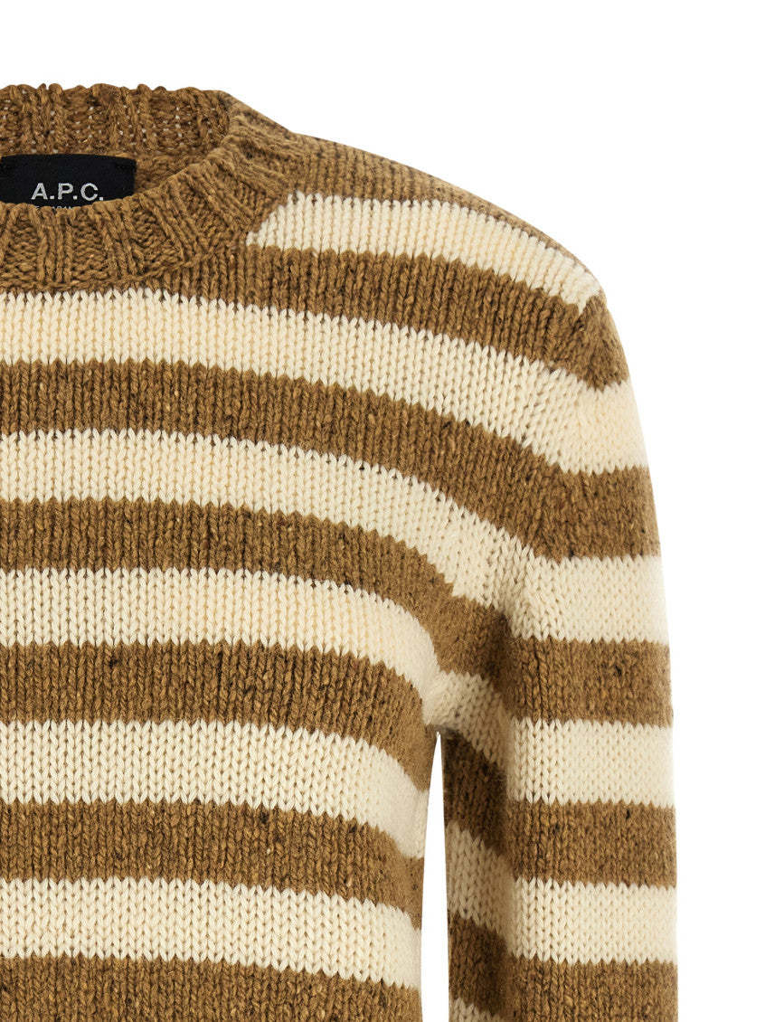 Brown Striped sweater 3