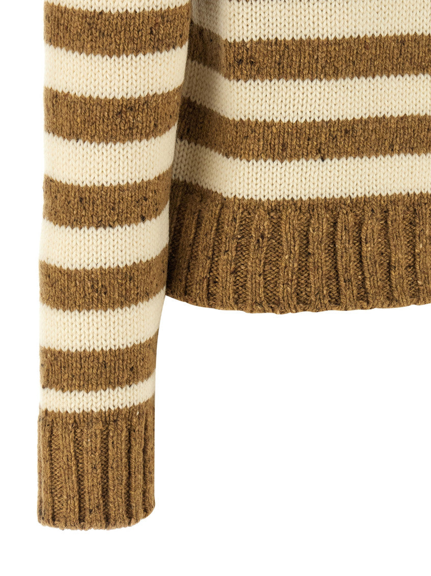 Brown Striped sweater 4