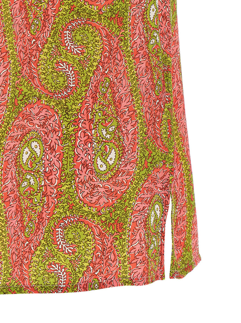 Multicolor 'Paisley Foliage' top 4