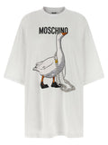 White 'Goose' Mini Dress 1