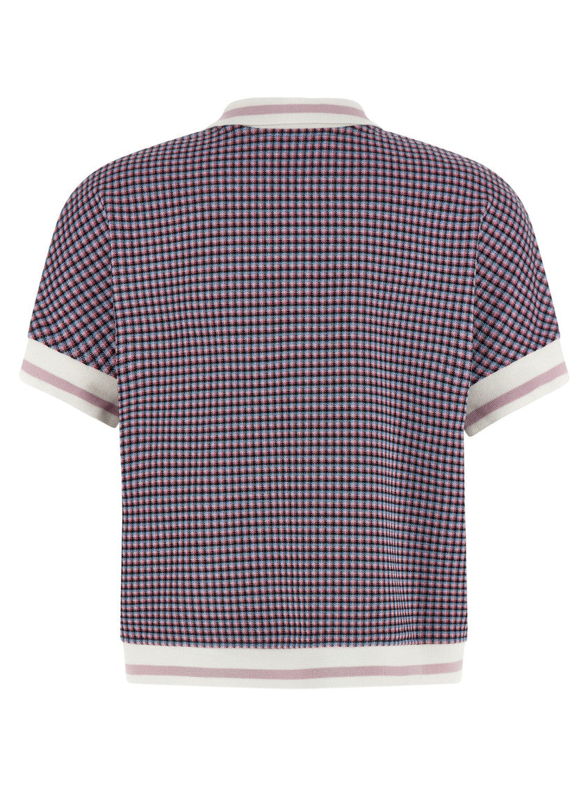 Multicolor Check Patterned Polo 2